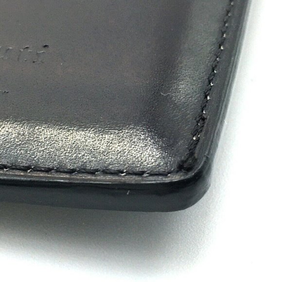 BERLUTI Calligraphy Ebene Leather Bi-fold Wallet - Picture 10 of 10